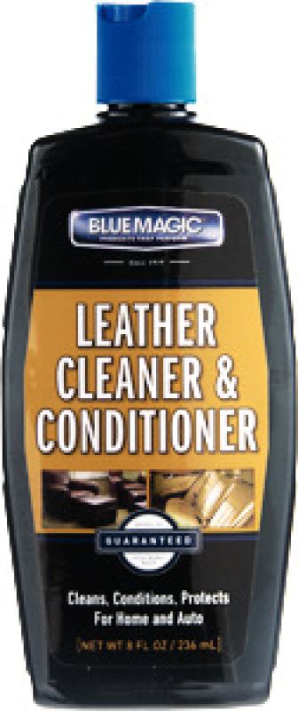 Blue magic leather cleaner